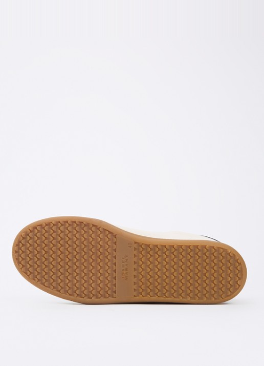 Isabel Marant Beth sneaker van leer met details van suède  - detail 4 beige