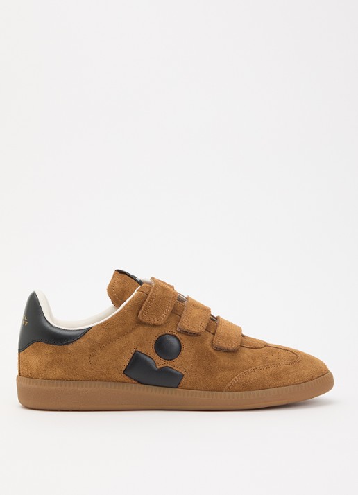 Isabel Marant Beth sneakers van suéde met logo