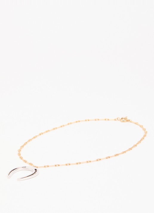Isabel Marant Bryne ketting met hanger - detail 3 goud
