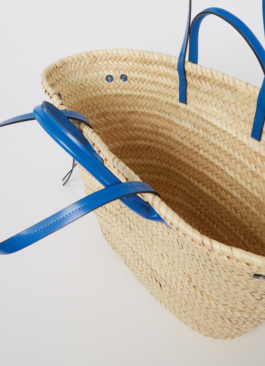 Isabel Marant Cadix shopper met leren details - detail donkerbeige