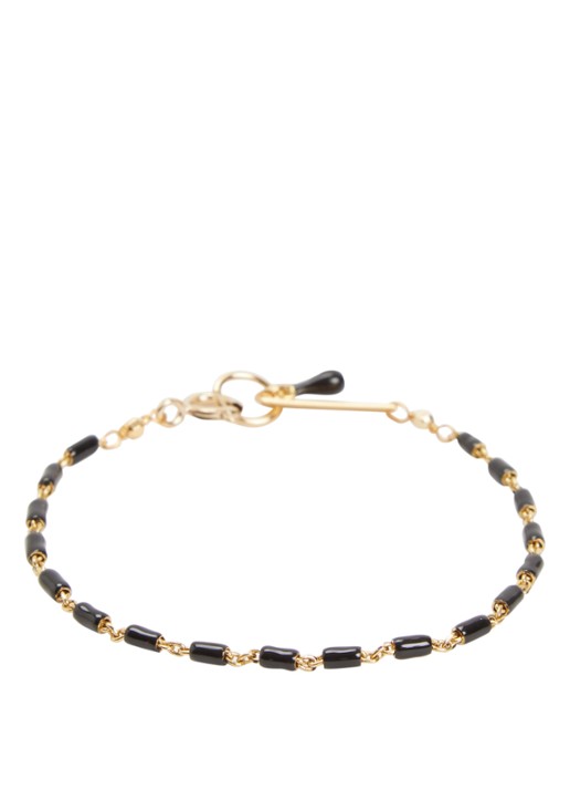 Isabel Marant Casablanca armband - voorkant 2 zwart