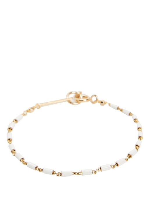 Isabel Marant Casablanca armband - voorkant gebroken wit