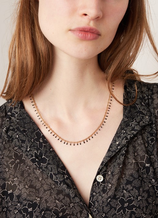 Isabel Marant Casablanca ketting met bedels - voorkant 2 goud