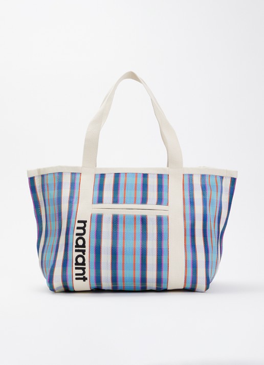 Isabel Marant Darwen shopper met ruitdessin