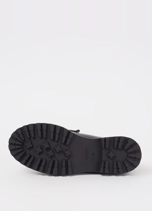 Isabel Marant Frezza loafer van kalfsleer - detail 5 zwart