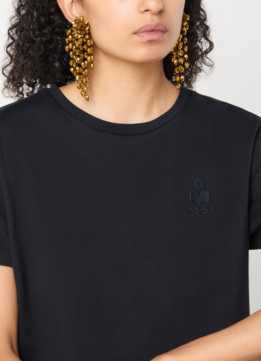 Isabel Marant Hanabi oorclips  - voorkant 2 brons