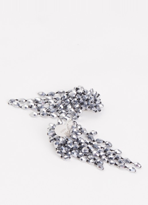 Isabel Marant Hanabi oorclips  - detail antraciet