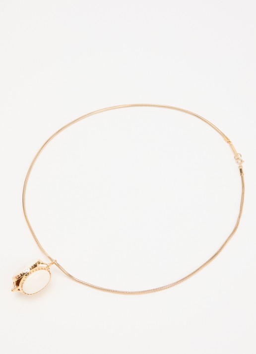 Isabel Marant Hanae ketting met hanger - detail 2 goud
