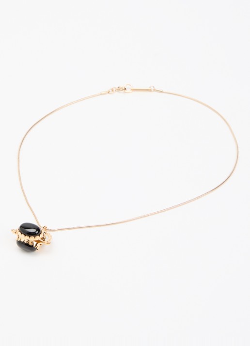 Isabel Marant Hanae ketting met hanger - detail zwart