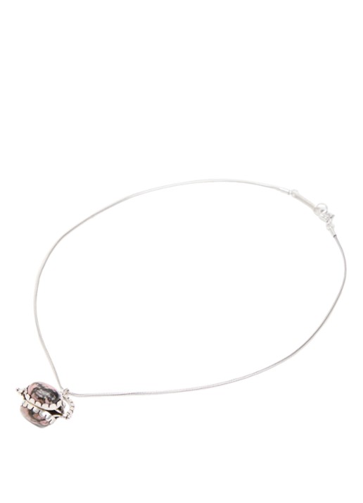 Isabel Marant Hanae ketting met hanger - detail roze