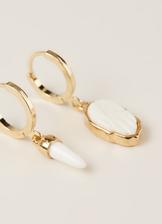 Isabel Marant It's All Right oorringen met hanger - detail 3 goud