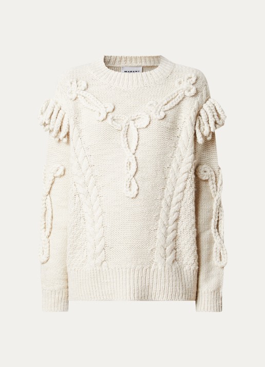 Isabel Marant Katria grofgebreide trui in wolblend