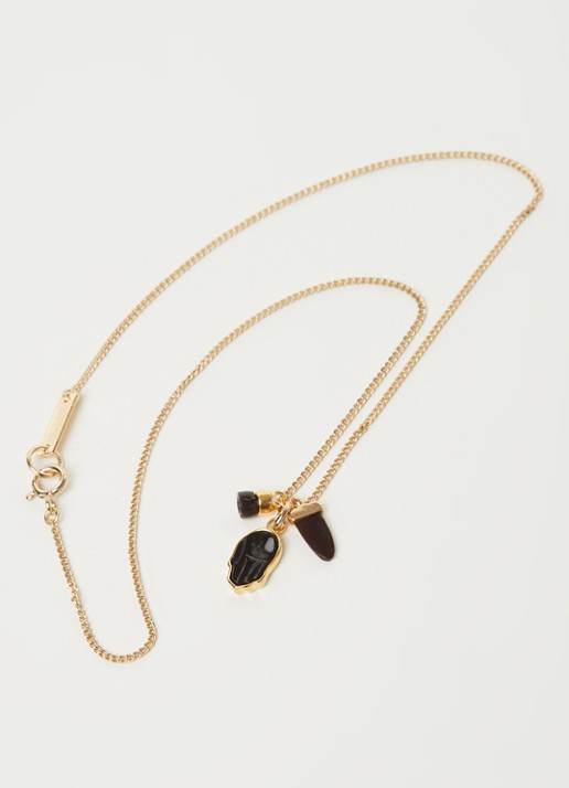 Isabel Marant Ketting met bedels - detail 2 goud