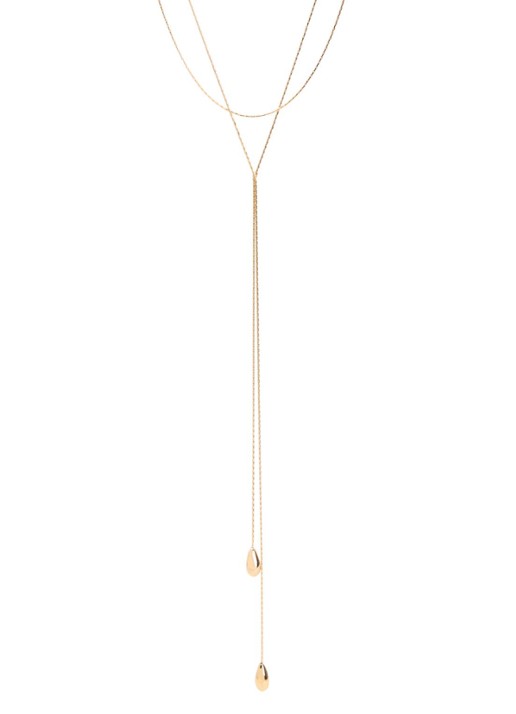 Isabel Marant Ketting met hanger - voorkant goud