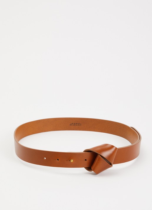 Isabel Marant Lassio riem van leer