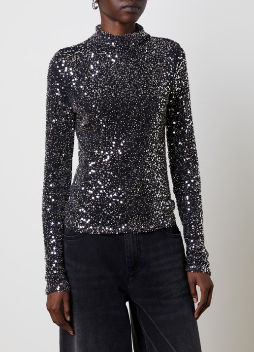 Isabel Marant Lou top met pailletten