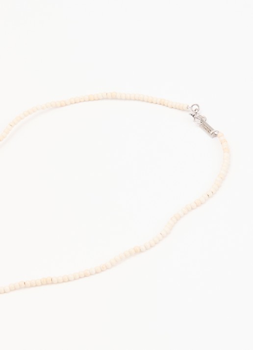 Isabel Marant Lyna kralenketting - detail 4 gebroken wit
