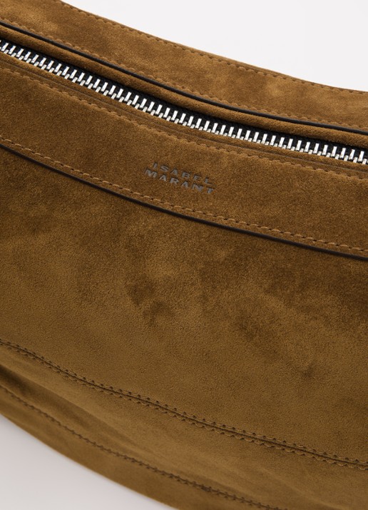 Isabel Marant Maia Medium schoudertas van kalfsleer - detail 5 cognac