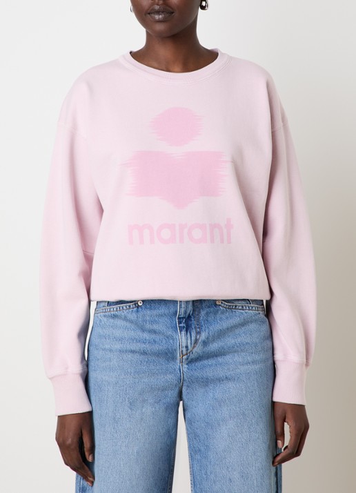 Isabel Marant Mobyli sweater met logoprint