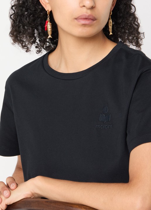 Isabel Marant New River oorringen met hanger - voorkant 3 goud