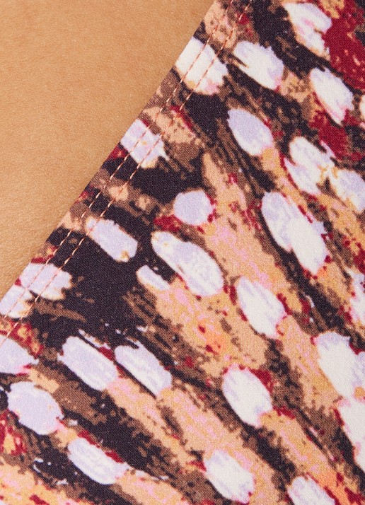 Isabel Marant Petra bikinitop met print - detail 5 roze