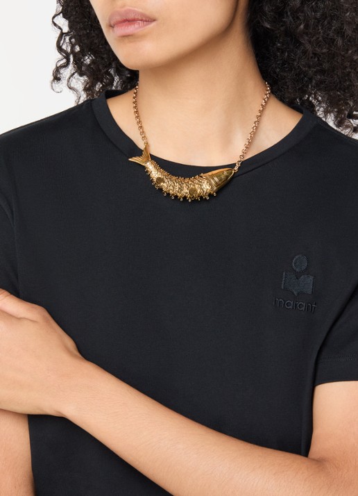 Isabel Marant River choker verguld - voorkant 2 goud