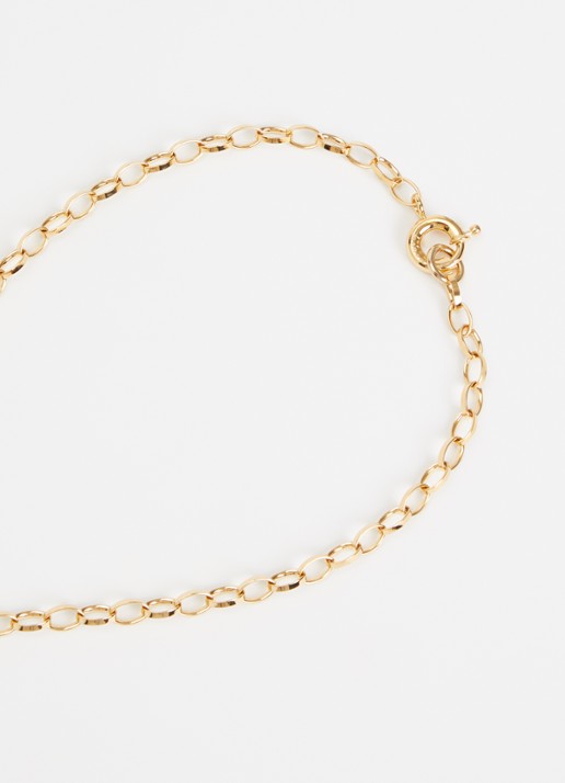 Isabel Marant River Long ketting verguld - detail 2 goud