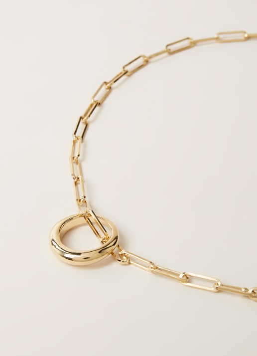 Isabel Marant Schakelketting met hanger - detail 3 goud