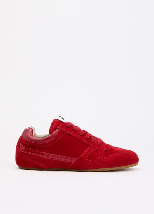Isabel Marant Senny Low sneaker van suède
