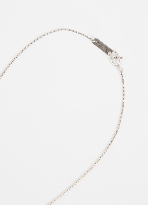 Isabel Marant Shiny Day ketting met hanger - detail 2 zilver