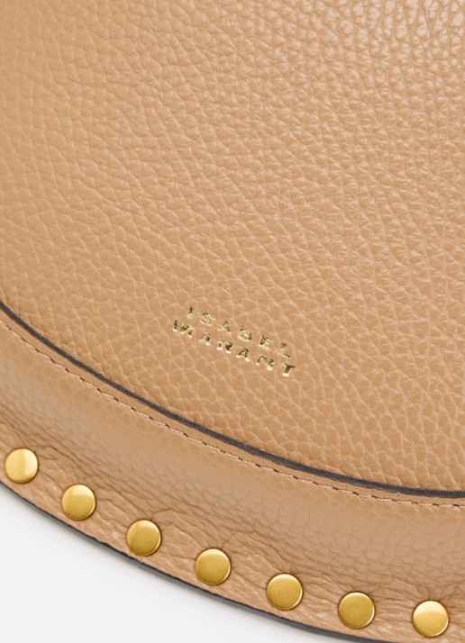Isabel Marant Skano heuptas van kalfsleer met studs - detail 3 camel