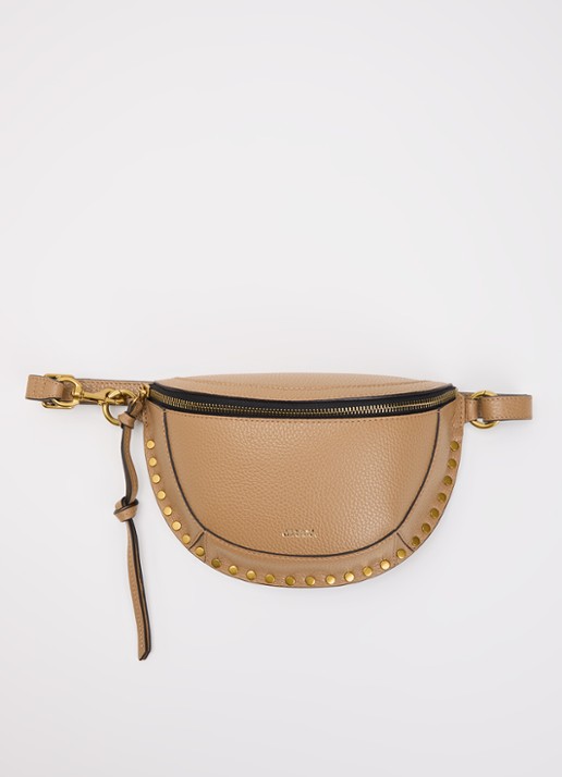 Isabel Marant Skano heuptas van kalfsleer met studs