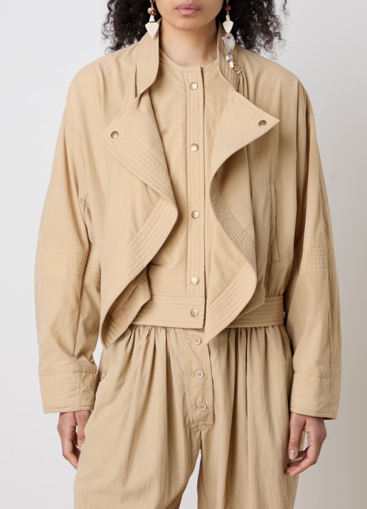 Isabel Marant Tricia jack met steekzakken