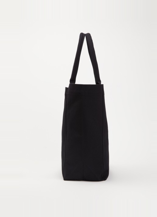 Isabel Marant Yenky shopper van canvas met logo - detail 2 zwart