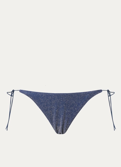 It's Now Cool The 90'S brazilian bikinislip met print - voorkant 4 blauw