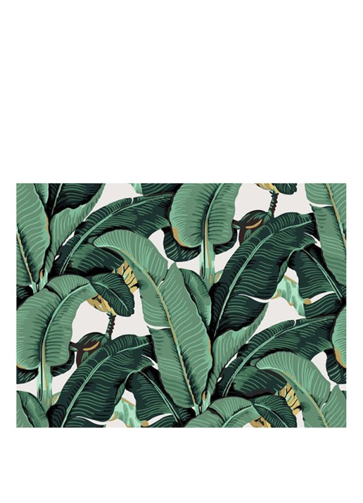 IXXI Banana Leaf wanddecoratie - voorkant 2 groen