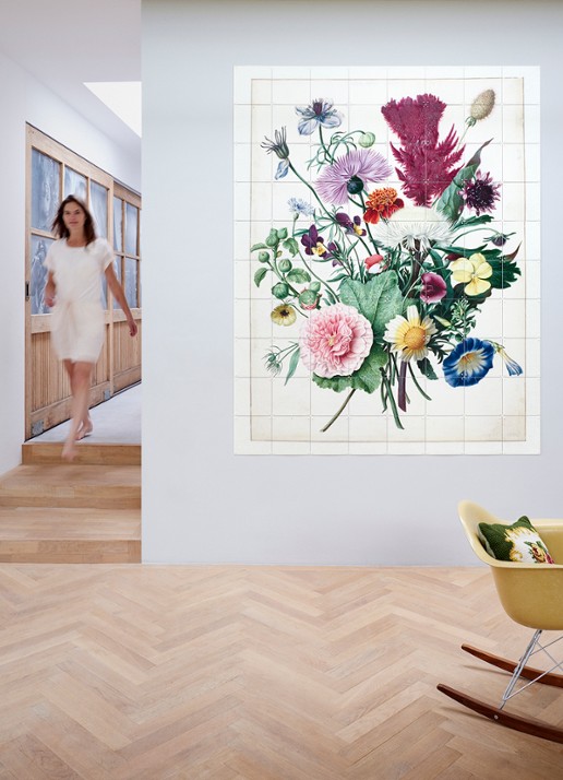 IXXI Bouquet of Flowers wanddecoratie - voorkant 2 multicolor