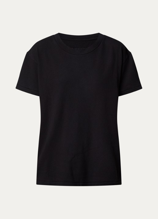 J.W. Anderson Brady T-shirt met ronde hals - voorkant 3 zwart