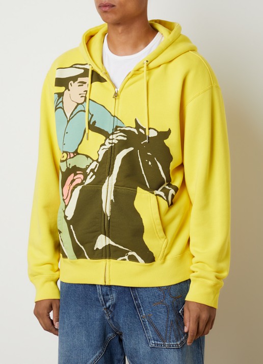 J.W. Anderson Cowboy sweatvest met print