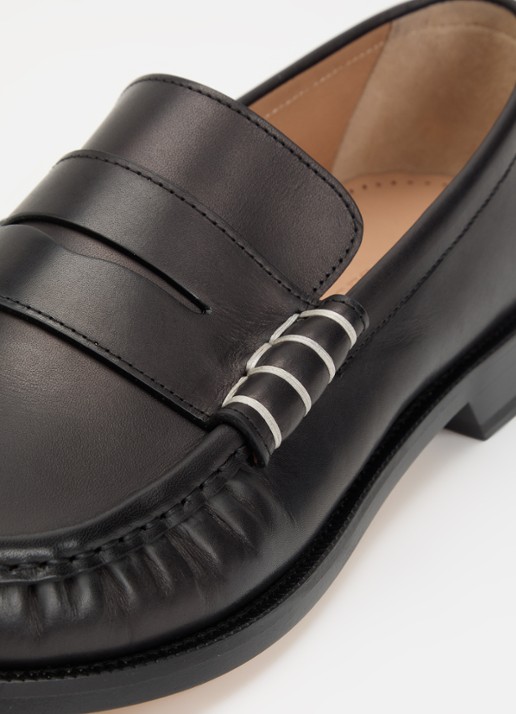 J.W. Anderson Loafer van kalfsleer - detail 5 zwart