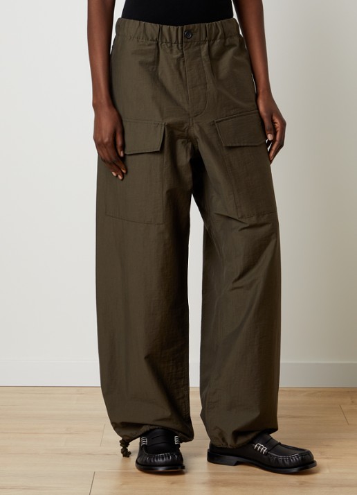 J.W. Anderson Mid waist loose fit cargobroek met klepzakken