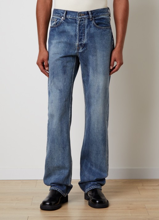 J.W. Anderson Straight leg jeans met medium wassing