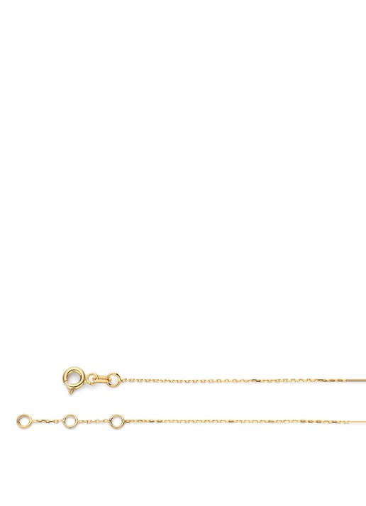 Jackie 14K Gold Bolletjes bedelarmband van 14 karaat geelgoud  - voorkant 2 geelgoud