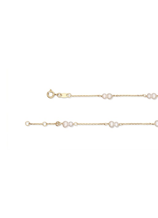 Jackie 14K Gold Monte Carlo Pearl armband van 14 karaat geelgoud - detail 3 goud