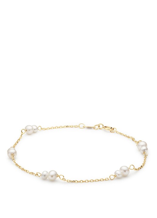 Jackie 14K Gold Monte Carlo Pearl armband van 14 karaat geelgoud