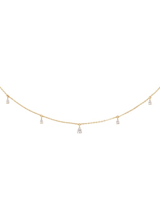 Jackie 14K Gold Twelve Apostels ketting van 14 karaat geelgoud