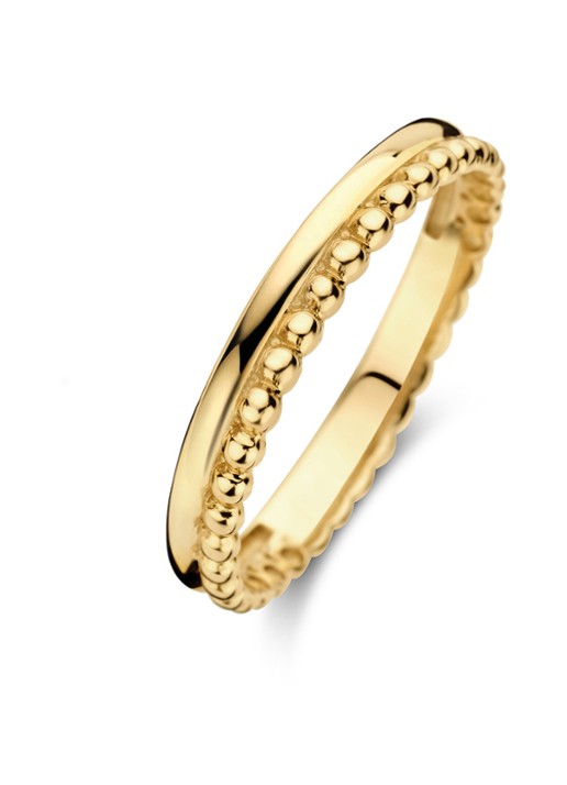 Jackie 14K Gold Villa ring van 14 karaat geelgoud