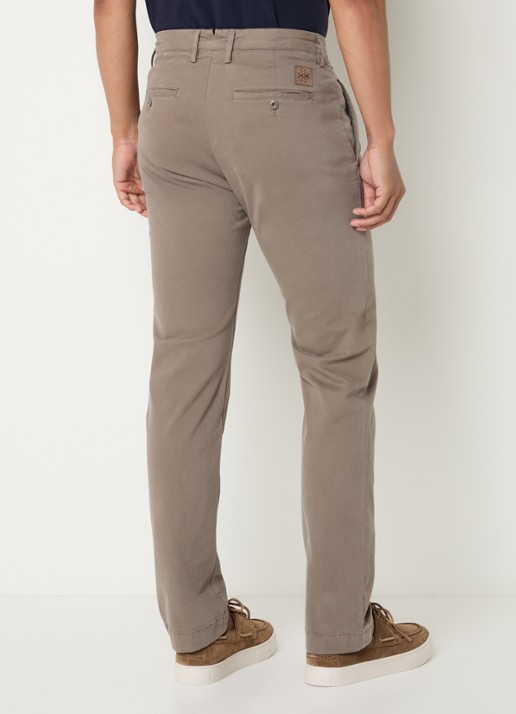 Jacob Cohën Bobby slim fit chino met steekzakken - achterkant 3 grijs