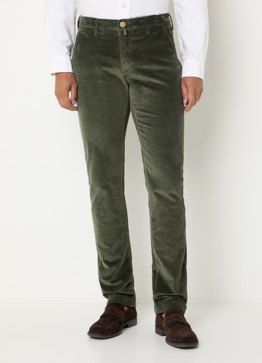 Jacob Cohën Bobby straight fit broek van corduroy
