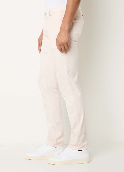 Jacob Cohën Nick slim fit jeans met gekleurde wassing - detail 3 creme